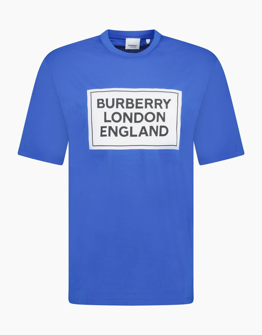 Burberry Men's Blue London England Logo T-Shirt  38 M