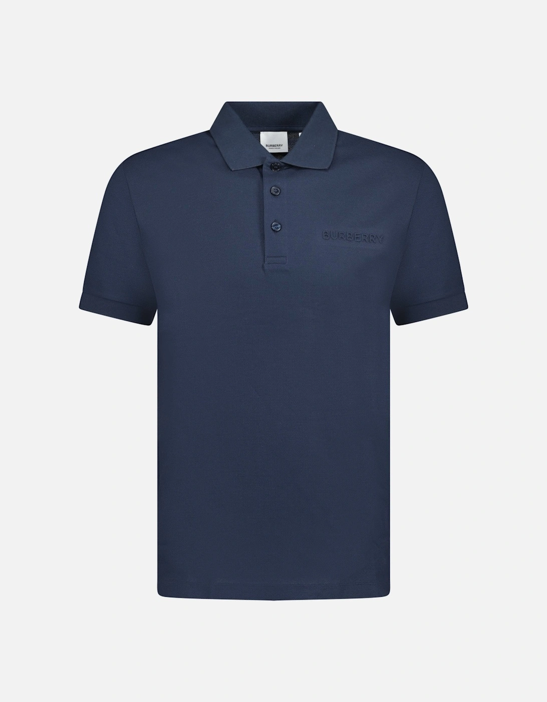 'Hartford' Embossed Logo Polo Navy, 3 of 2