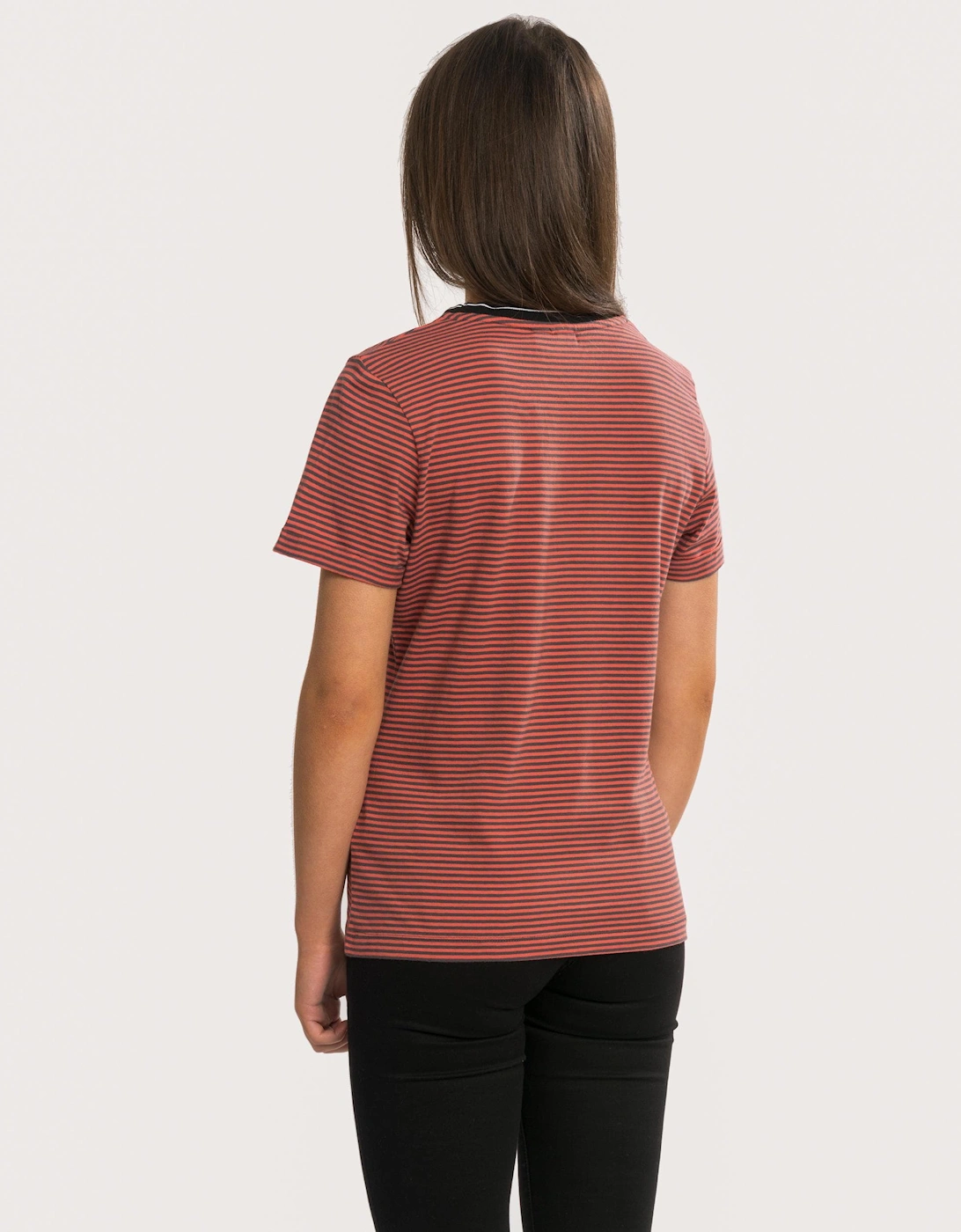 Thin Stripe Logo Womens Tee