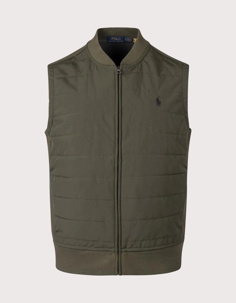 Quilted Hybrid Vest