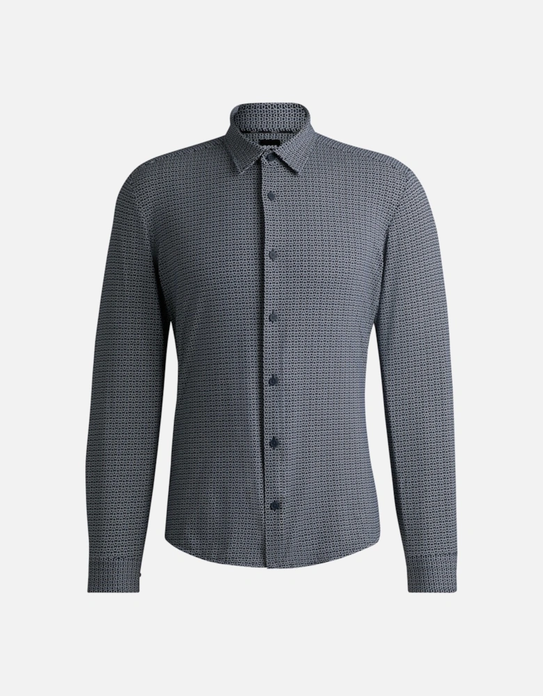 BOSS Black P-ROAN-kent-C1-233 Shirt 404 Dk Blue