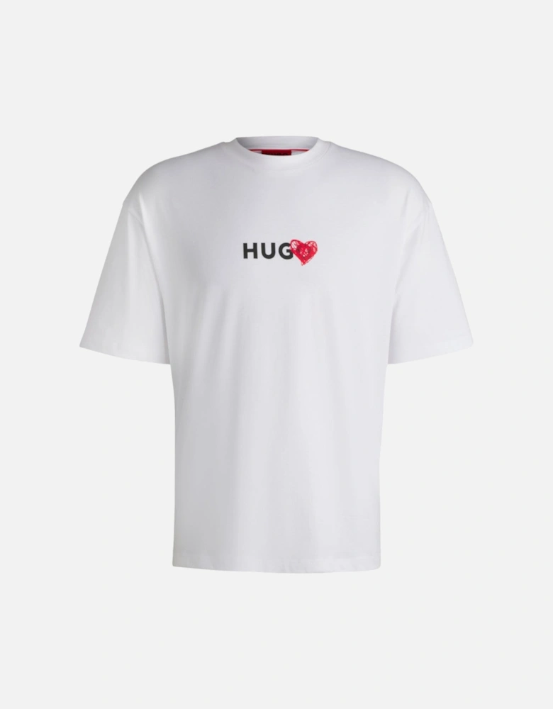 HUGO Dewdam T-Shirt 100 White