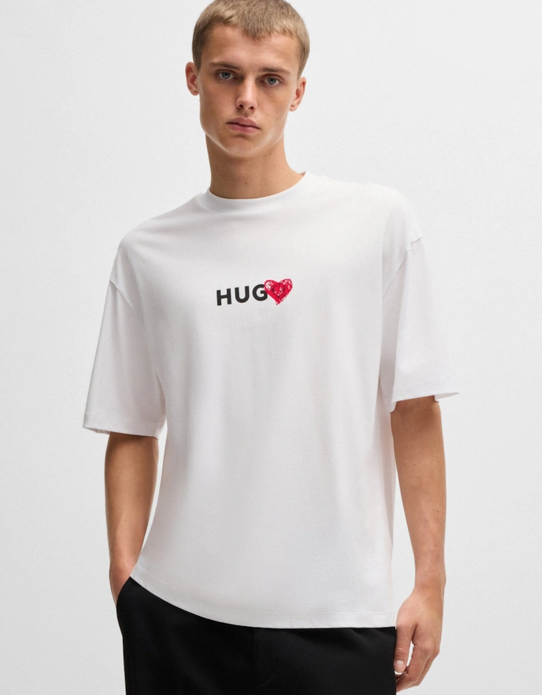 HUGO Dewdam T-Shirt 100 White