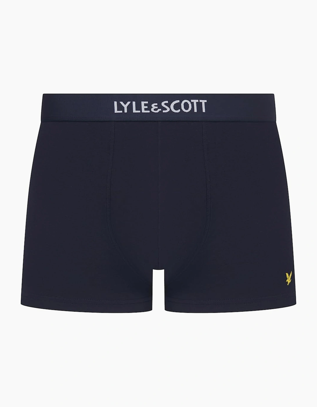 Lyle And Scott Men's Black 3-Pack Devon Boxer Briefs, /Grey/Navy - : 33/32/32 M