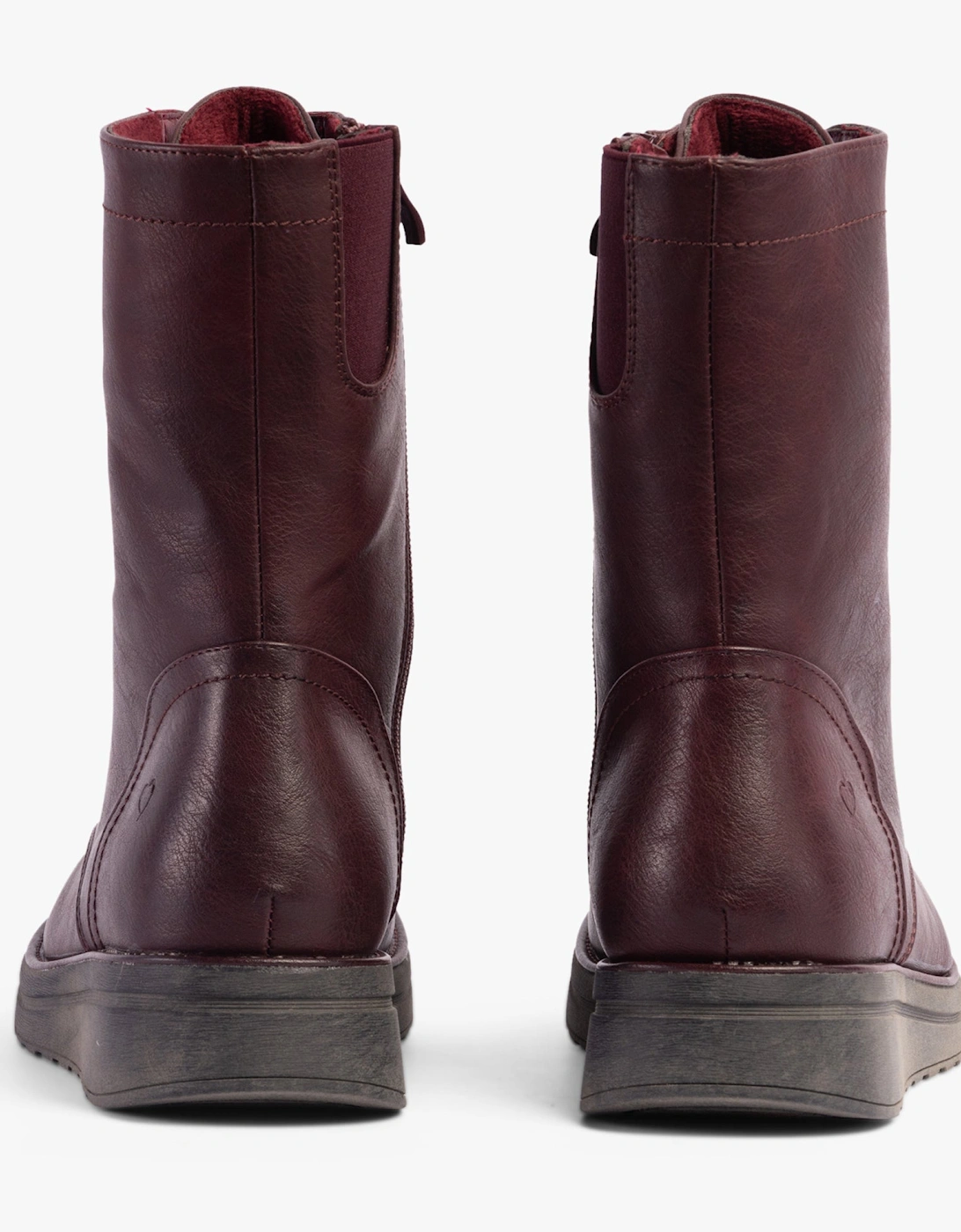 MARTINA4 Womens Ankle Boots Burgundy
