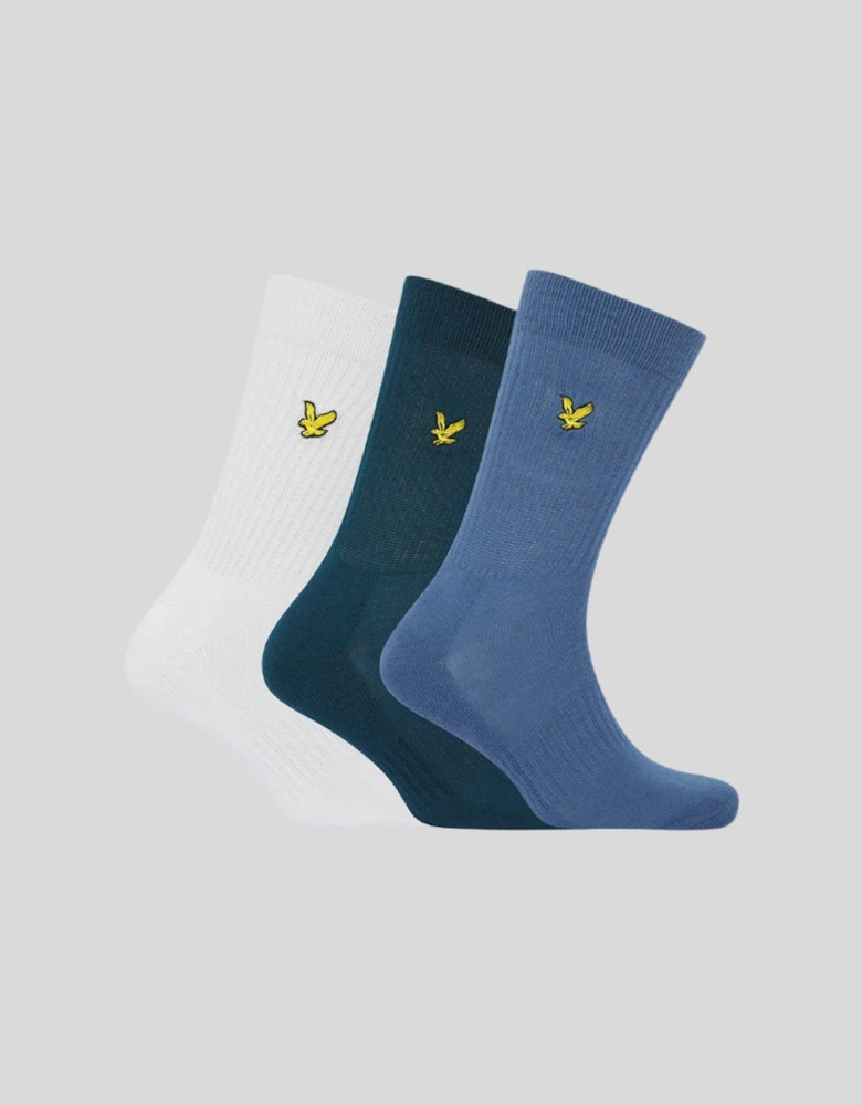 3 Pack Tubular  Socks