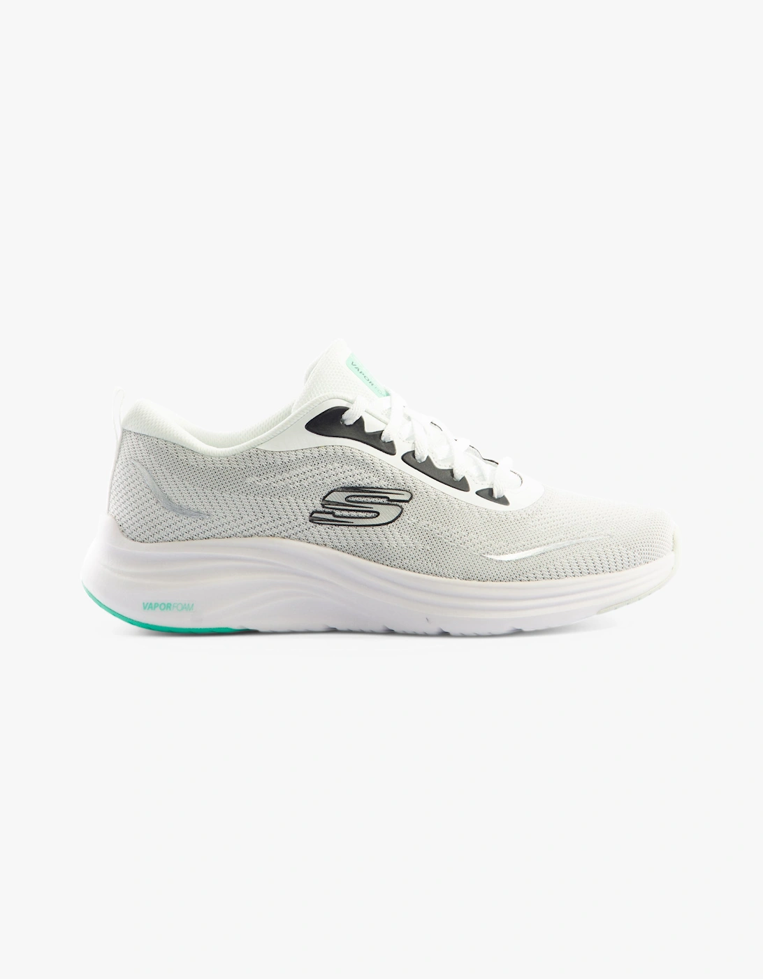 Skechers Women's Skechers 150028/WBK VAPOR FOAM - SMOOTH RIDE Womens Trainers White/Black - Multi