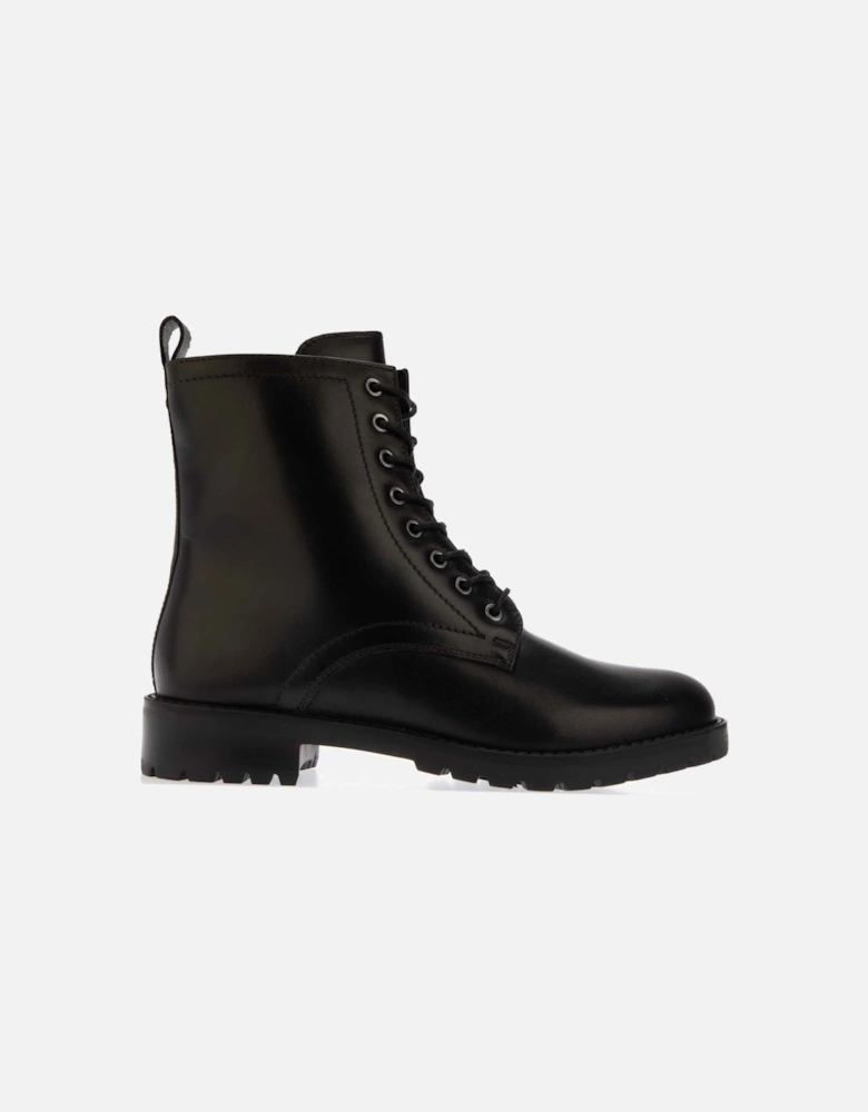 Prestin Lace-Up Leather Boots