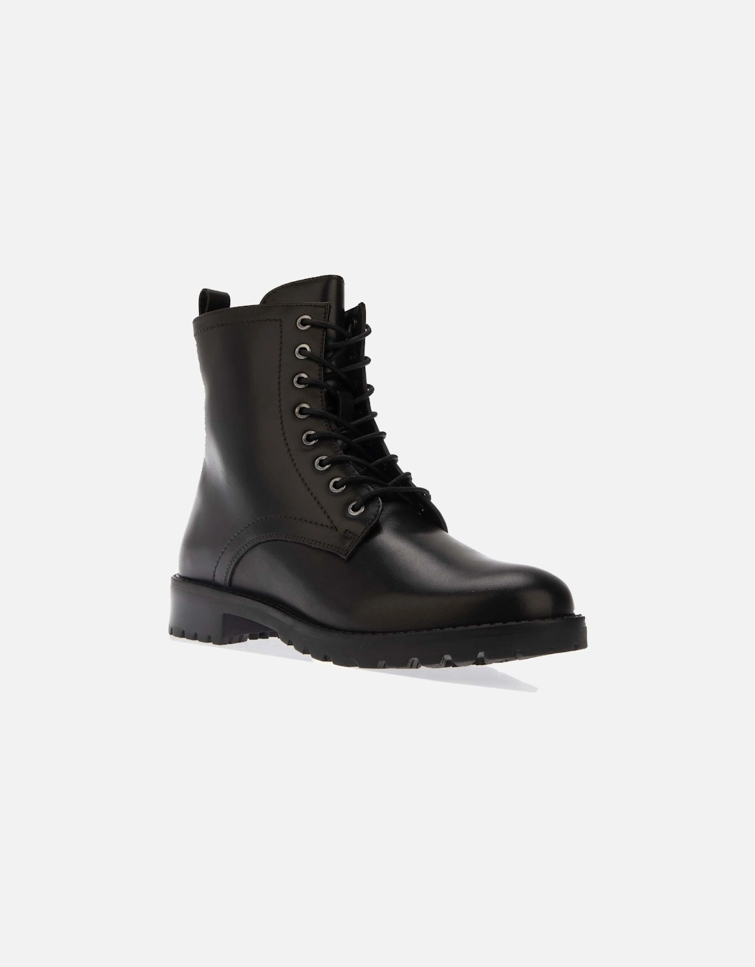 Prestin Lace-Up Leather Boots