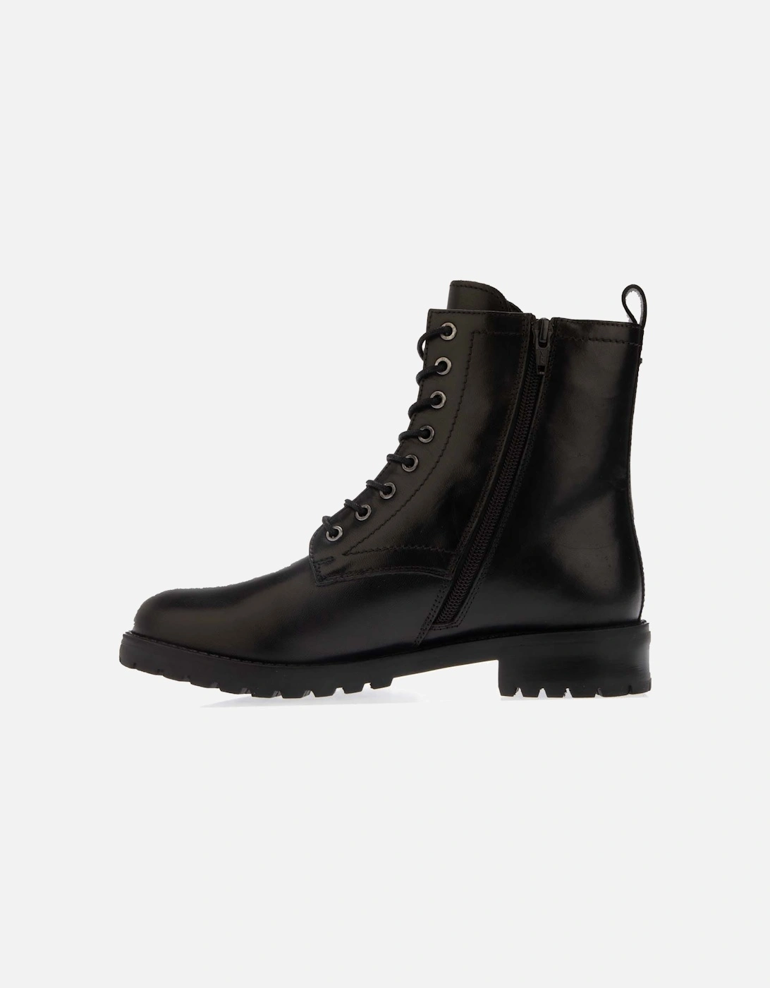 Prestin Lace-Up Leather Boots