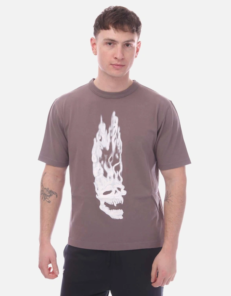 Flaming Skull T-Shirt