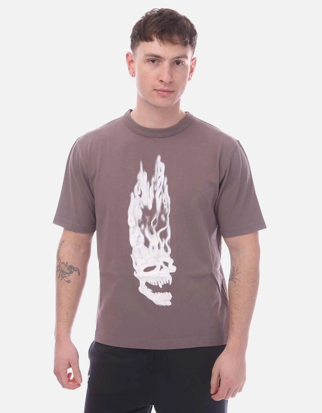 Flaming Skull T-Shirt, 5 of 4