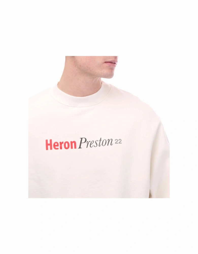 Multi Heron Censored Crewneck Sweatshirt