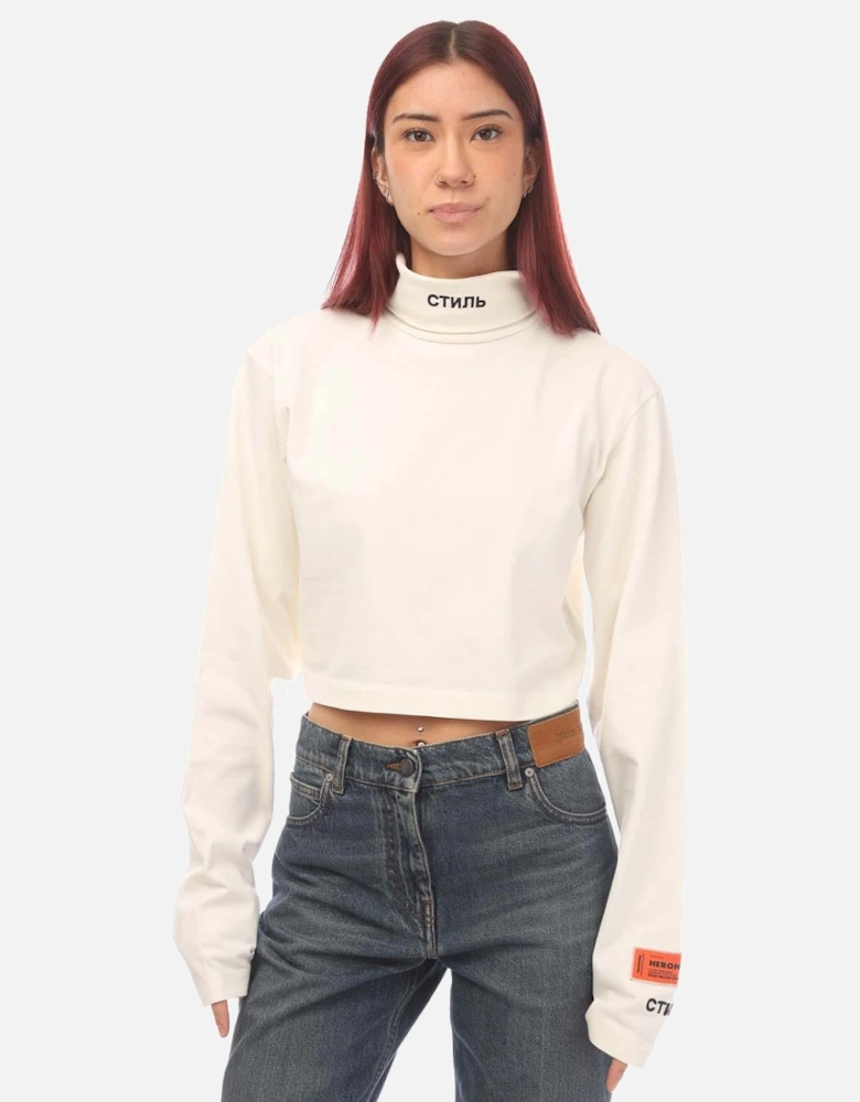 CTNMB Cropped Rollneck T-Shirt