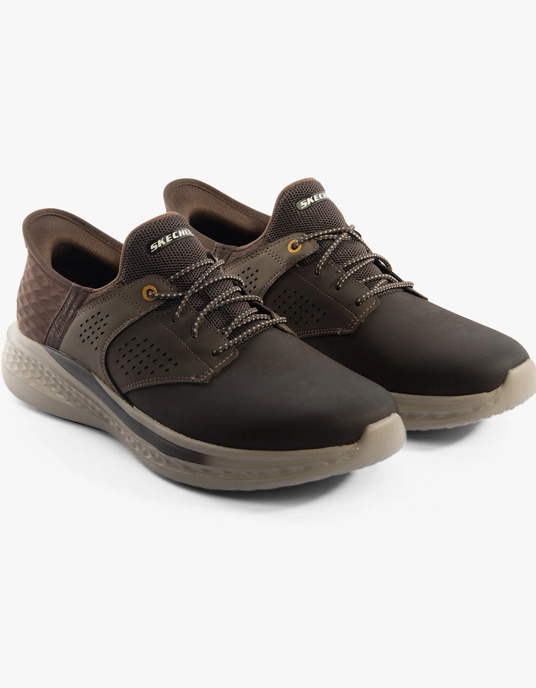 210890/CHOC SLADE - MACKLIN Mens Trainers Chocolate