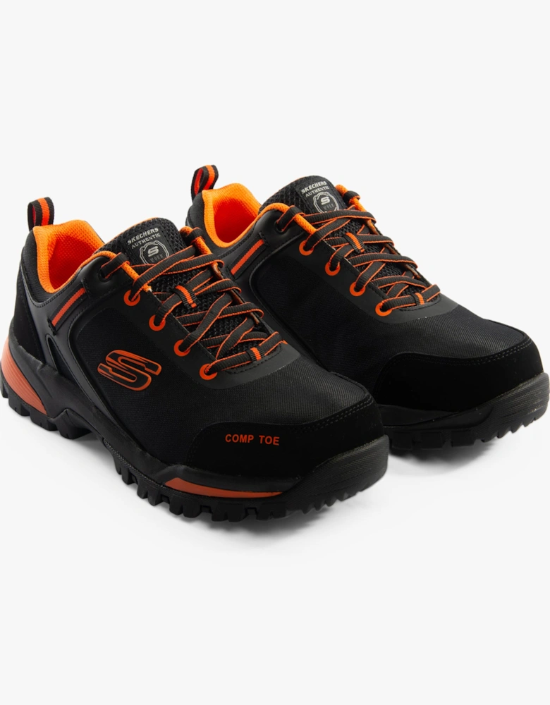 200188EC/BKOR GATLON - STRIGAX Mens Trainers Black/Orange