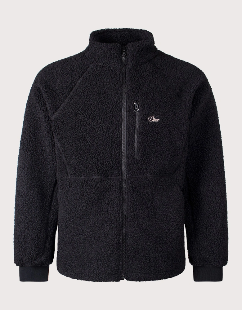 Zip Through Polar Fleece Sherpa