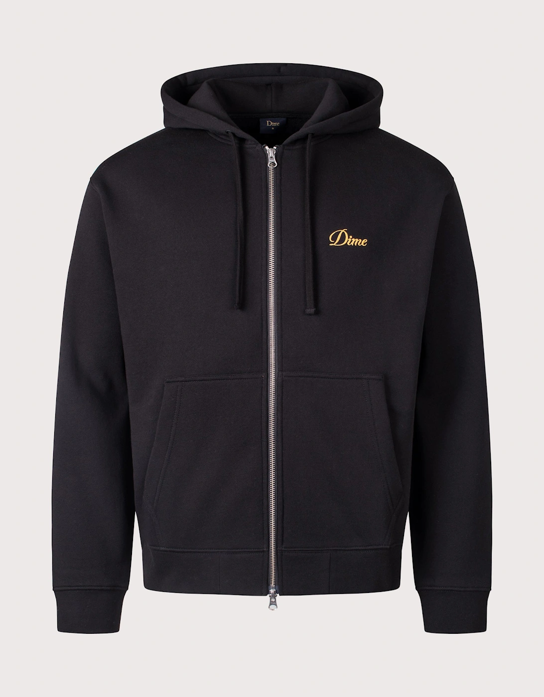 Cursive Small Logo Zip Through Hoodie, 4 of 3