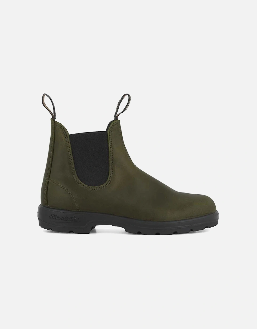 2052 Unisex Classic Chelsea Boot Dark Green Leather, 5 of 4