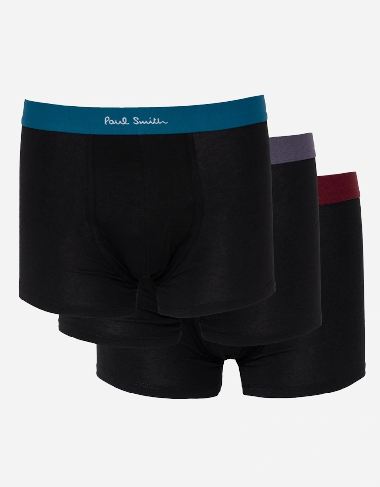 3 Pack Mens Dark Band Trunks