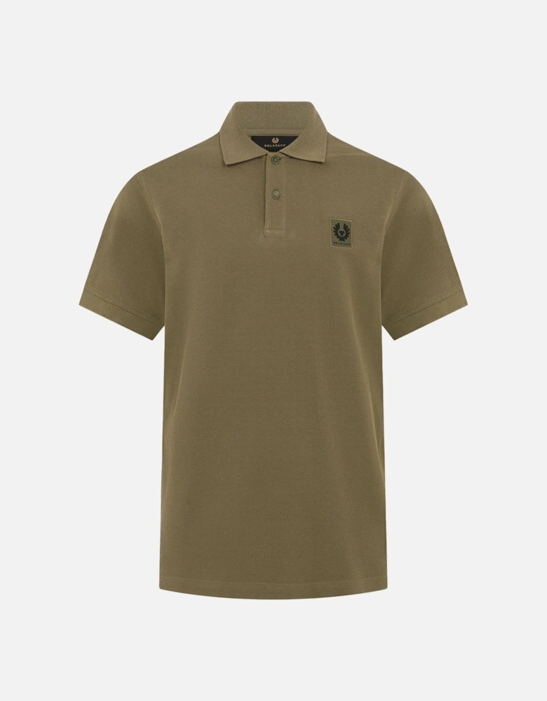 Patch Logo Polo Shirt Green