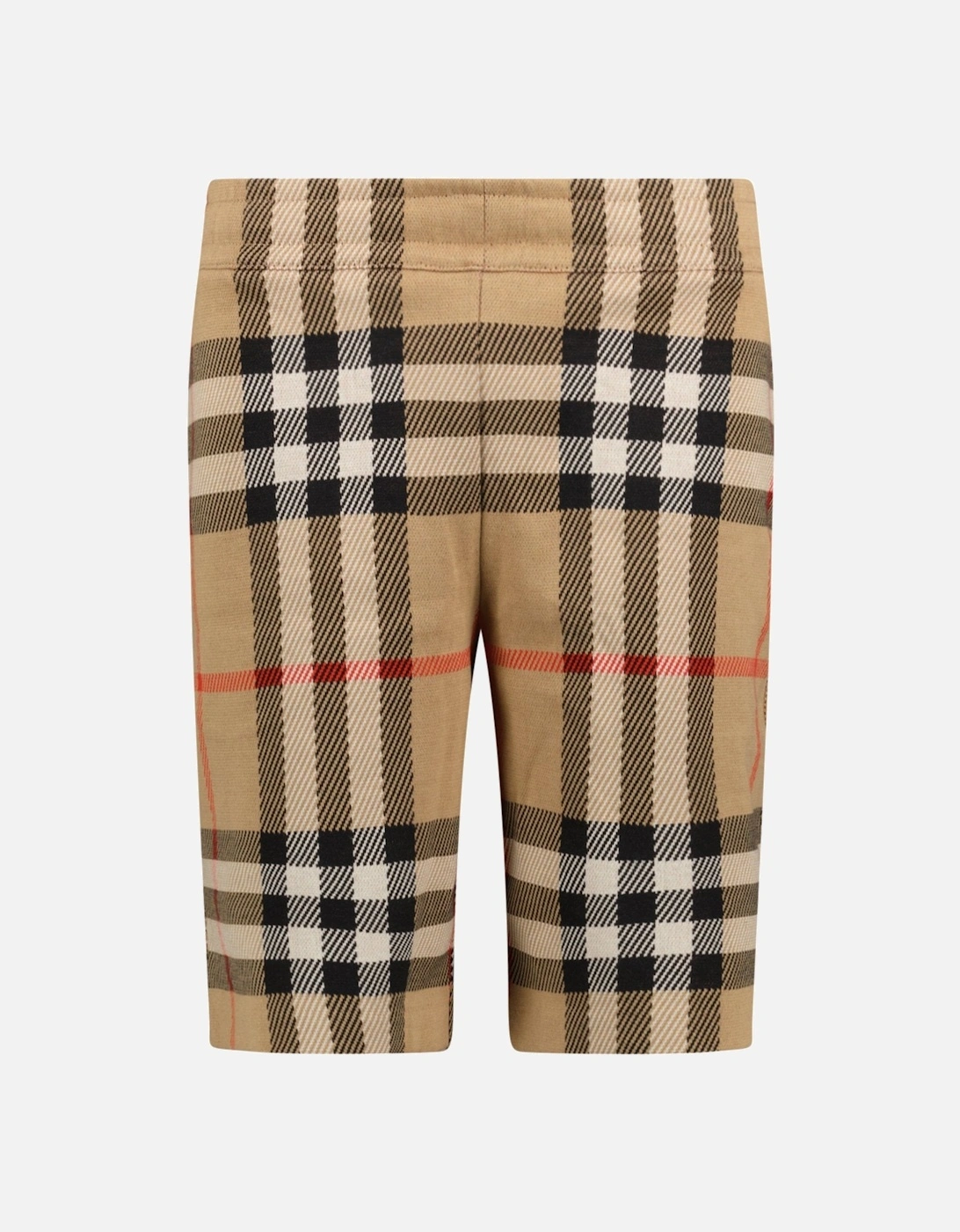 Ferryfield Check Print Cotton Sweat Shorts