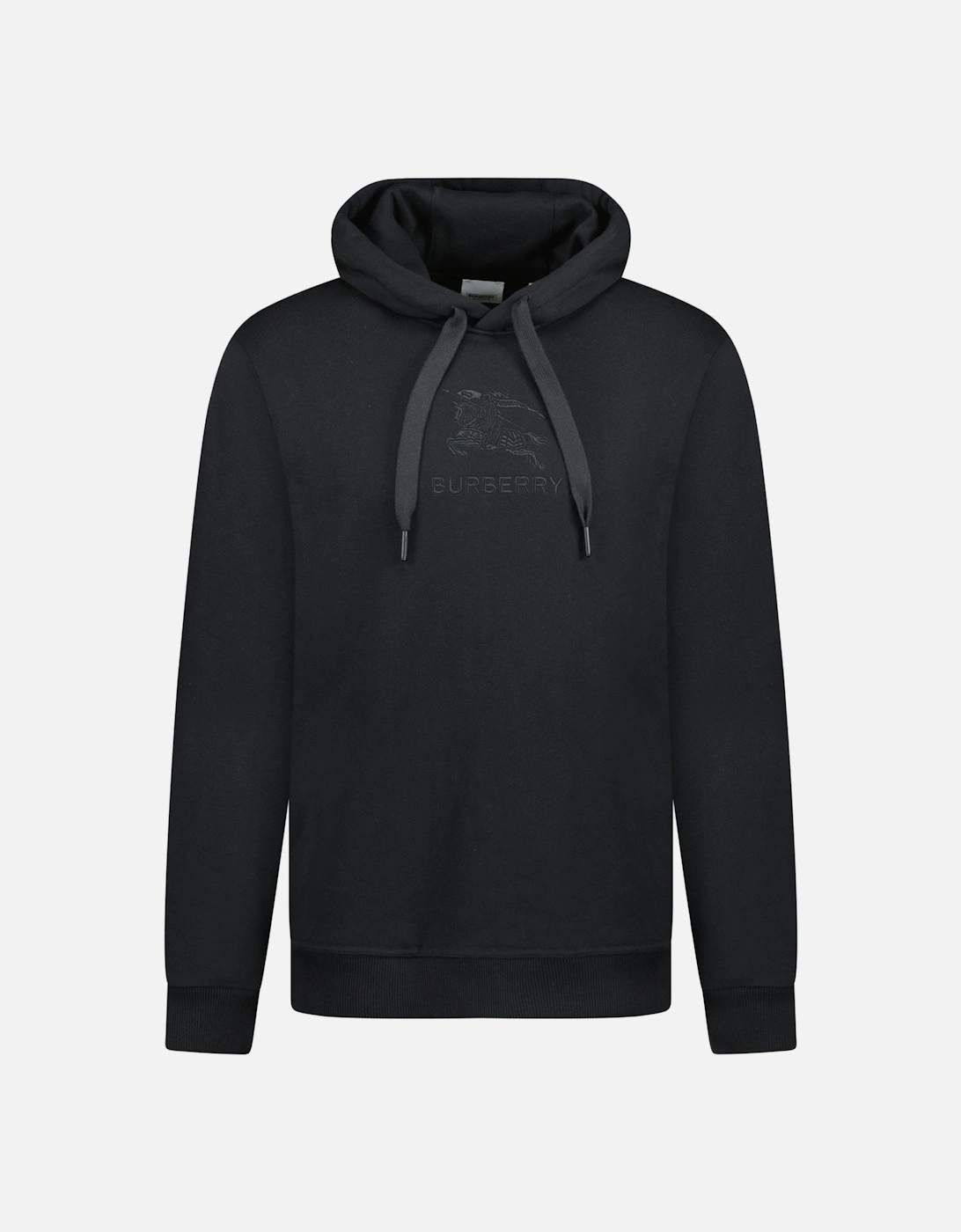 'Tidan' Embroidered Logo Hoody Black, 4 of 3