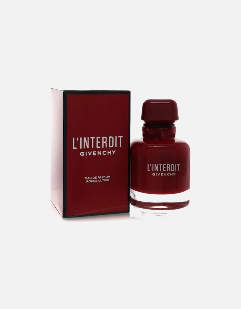 L'interdit Rouge Ultime by Eau De Parfum Spray 2.7 oz for Women - Red.