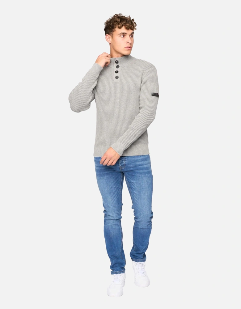 Mens Wellburys Chunky Knit Jumper