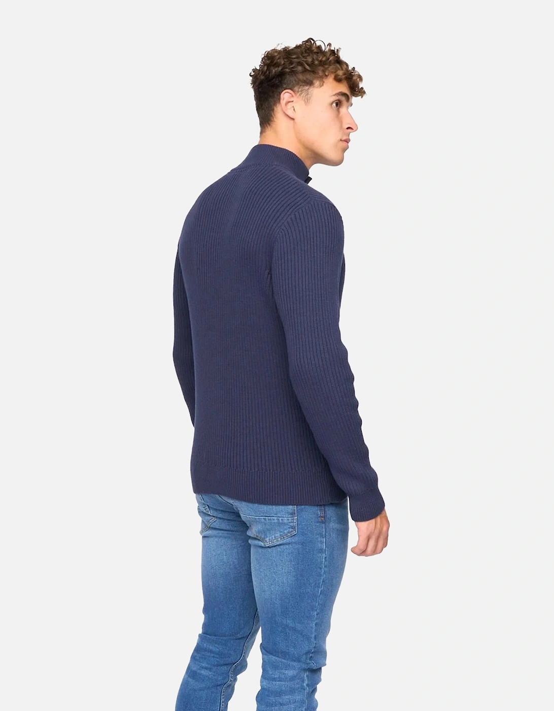 Mens Wellburys Chunky Knit Jumper