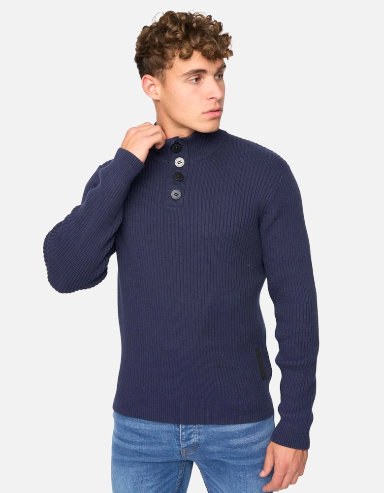 Mens Wellburys Chunky Knit Jumper