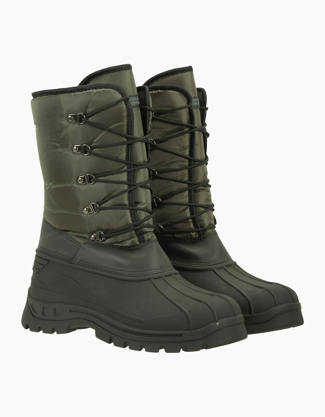 Mountain Warehouse Men's Grey Plough Snow Boots  10 Size 10 Uk
