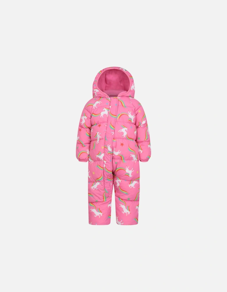 Toddler Frosty Clouds Padded Snowsuit