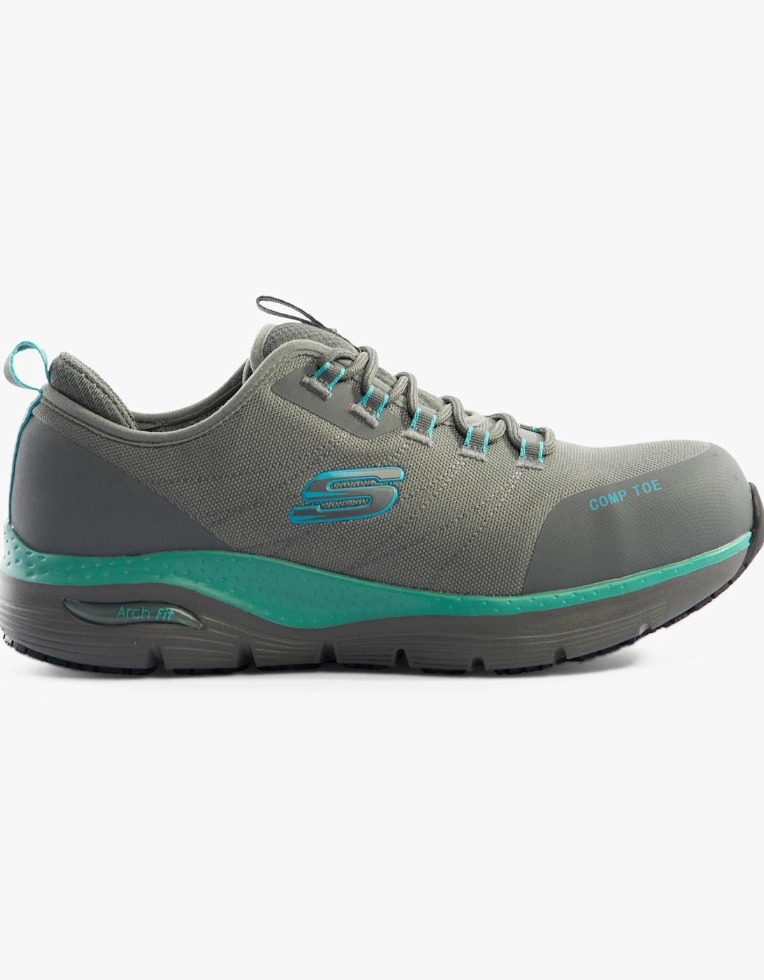 108075EC/GYAQ ARCH FIT - EBINAL SR Womens Trainers Grey/Aqua, 7 of 6