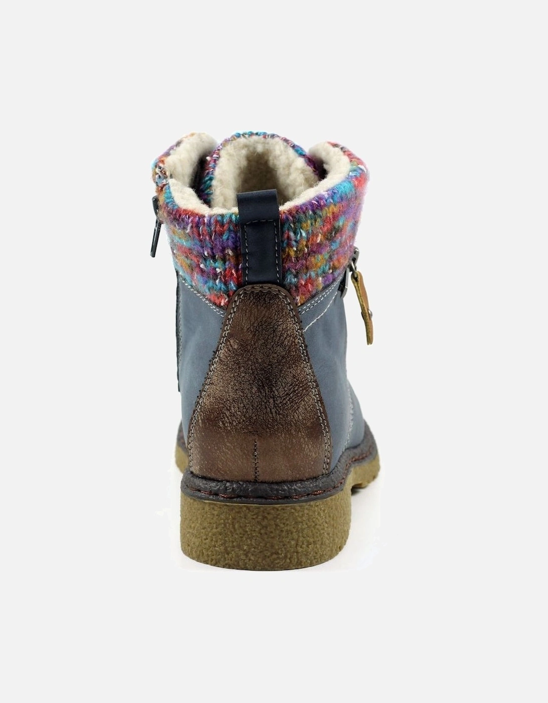 Jalapeno Blue Waterproof Ankle Boot GLB099