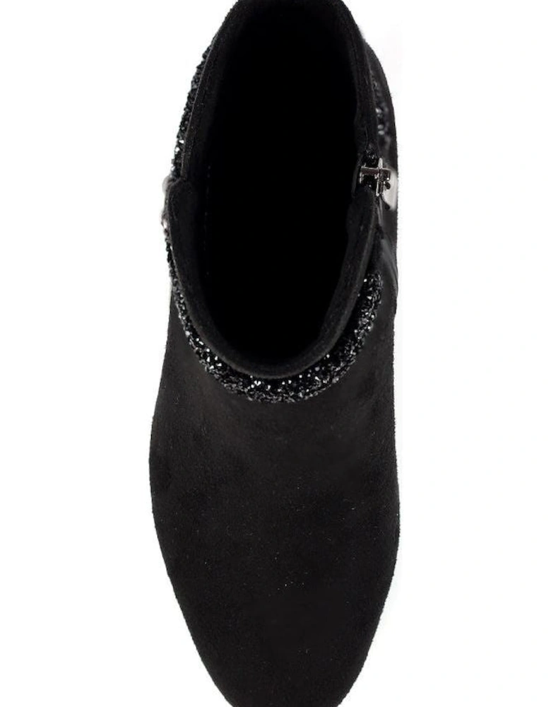 Fonda Black Ankle Boot GLX001