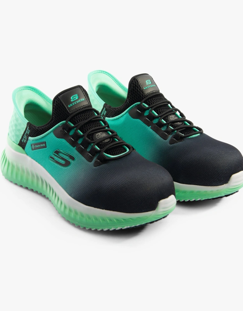 108152EC/BKTL TILIDO - OMBRAY Womens Trainers Black/Teal