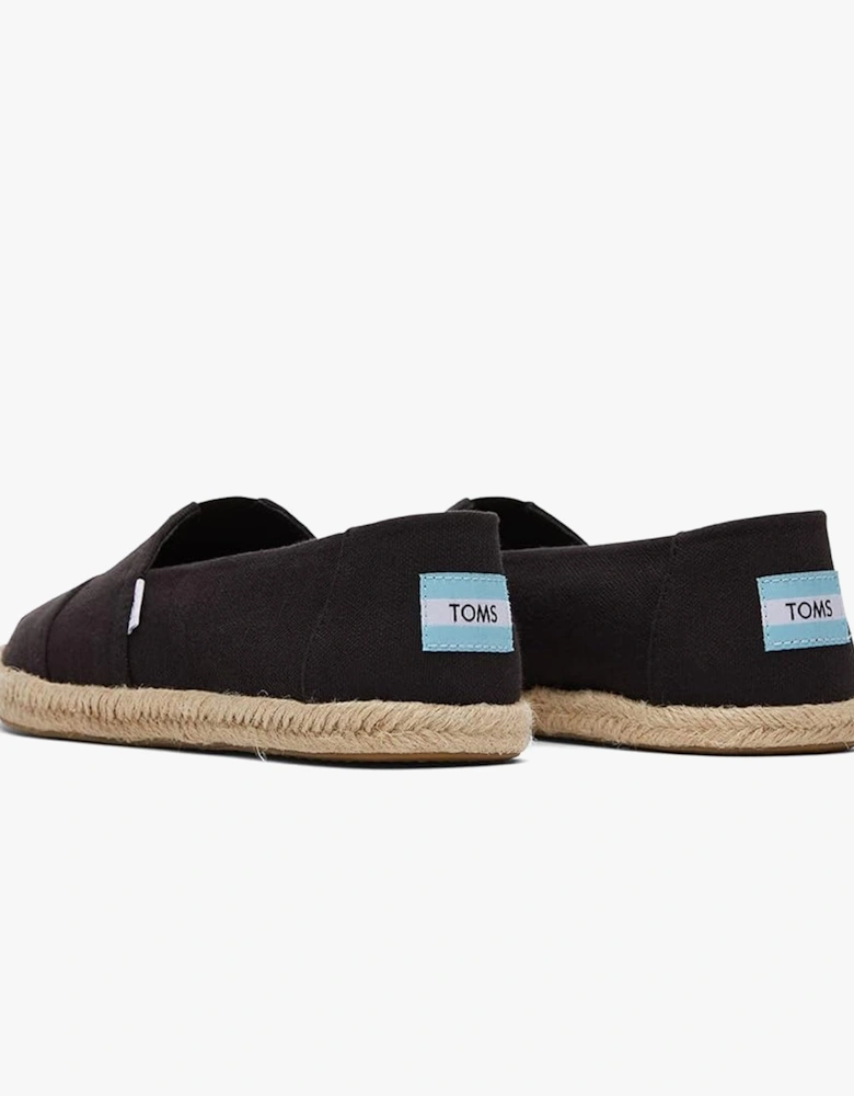 ALPARGATA ROPE Mens Espadrilles Black