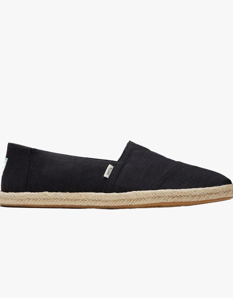 ALPARGATA ROPE Mens Espadrilles Black