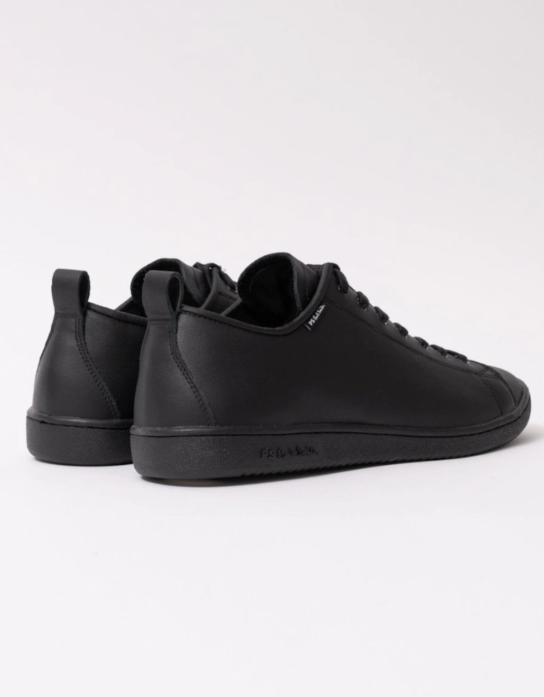 Miyata Mens Calf Leather Trainers with Tonal Soles