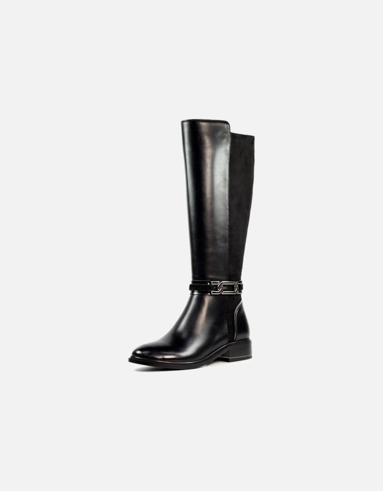 GLX006 Cathy long boot in black