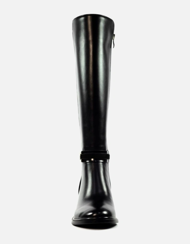 GLX006 Cathy long boot in black