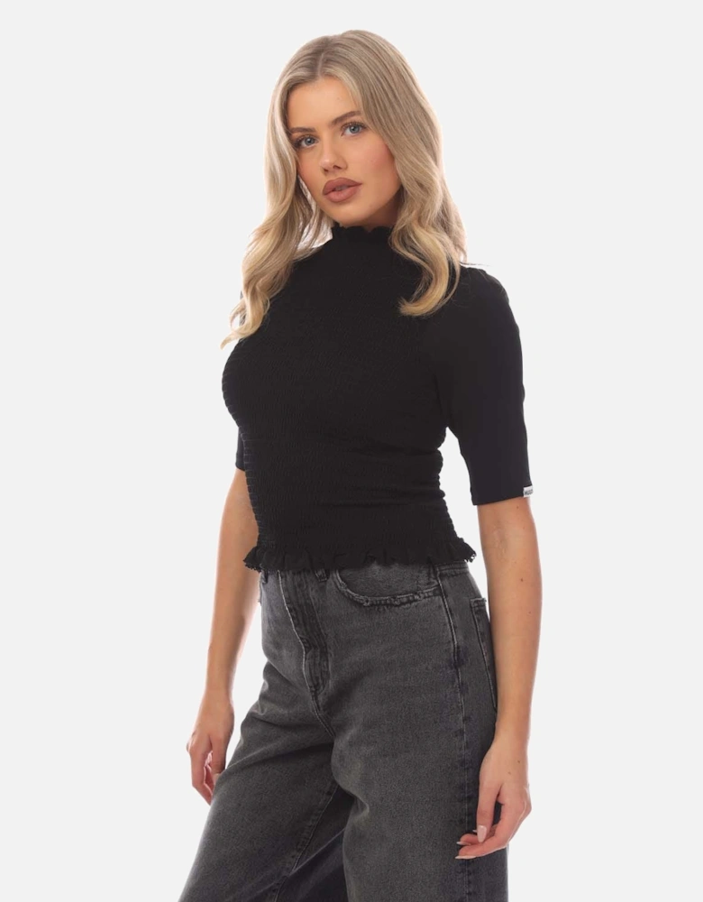 Dandelia Ruffle-Trim Top