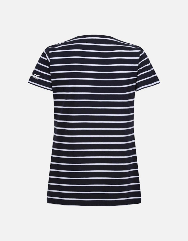 Womens/Ladies Filandra VIII Stripe T-Shirt