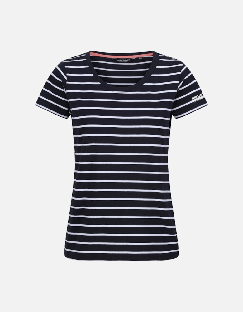 Womens/Ladies Filandra VIII Stripe T-Shirt
