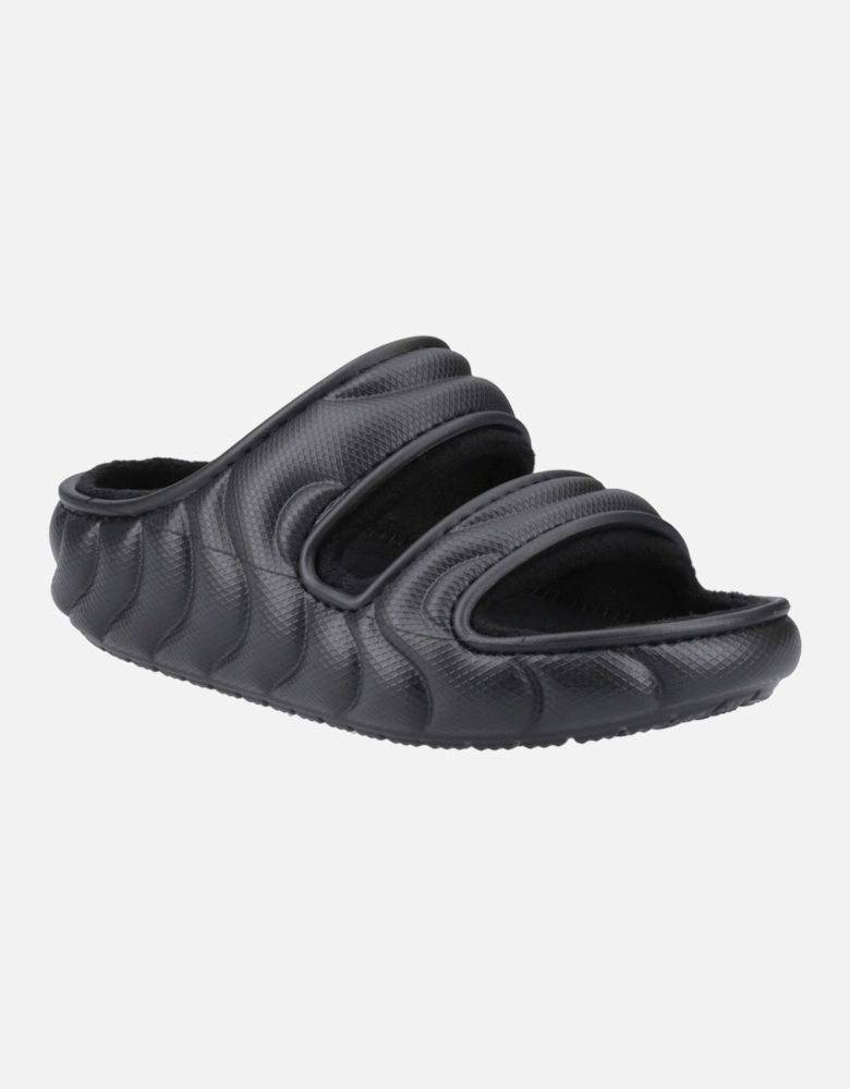 Classic Cozzzy Overpuff Thermoplastic Women's Black Sandals