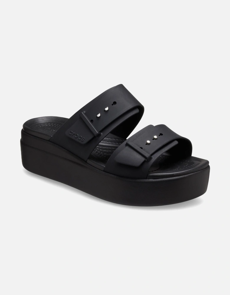 Brooklyn Thermoplastic Women's Black Sandals