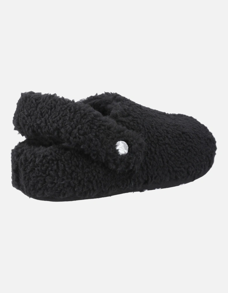 Classic Kids  Cozzzy Polyester Black Slippers