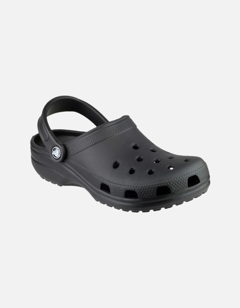 Classic Croslite Rubber Black Clogs