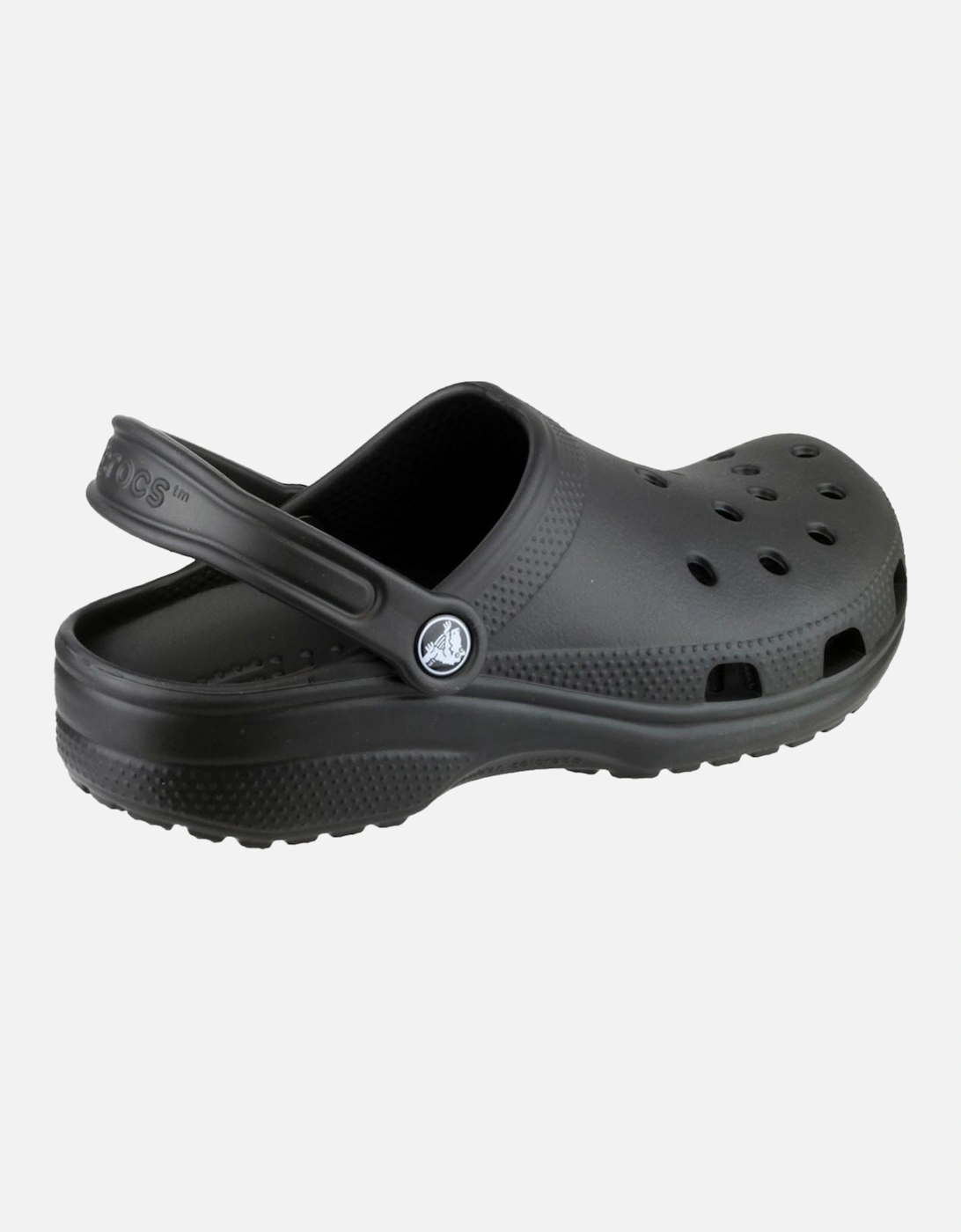 Classic Croslite Rubber Black Clogs